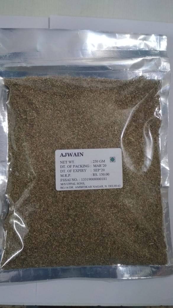     			UPPAL SONS AJWAIN SEEDS 250 gm
