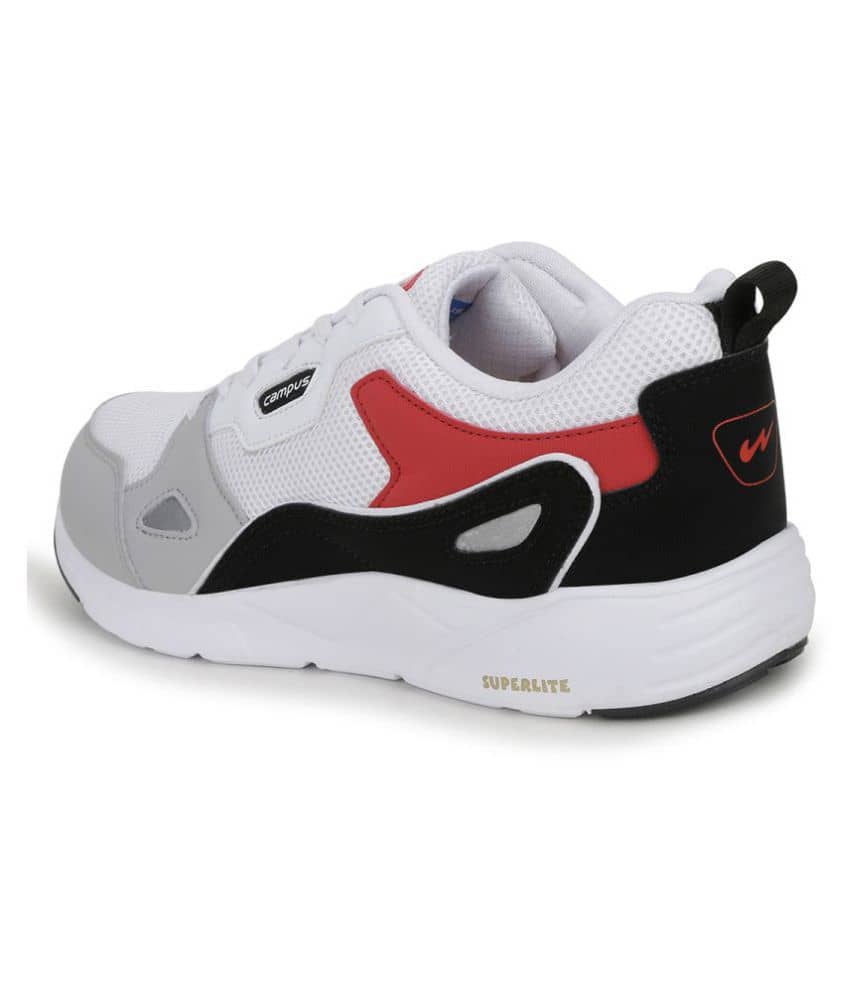Buy Campus WISDOM White Men's Sports Running Shoes Online at Best