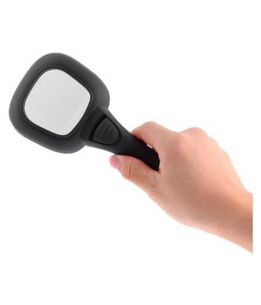 Rangwell lluminated 3X Hand-Held High-Powered Pocket Magnifier Glass Lens With 6 LED Lights & 1 Uv Light Rangwell lluminated 3X Hand-Held High-Powered Pocket Magnifier Glass Lens With 6 LED Lights & 1 Uv Light