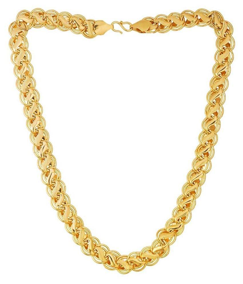 shankhraj mall Gold Plated Chain ( Set of 1 ) shankhraj mall Gold Plated Chain ( Set of 1 )
