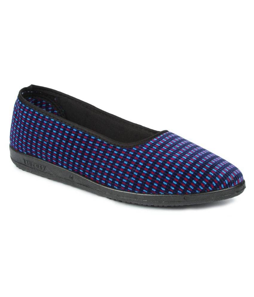     			Liberty Blue Ballerinas