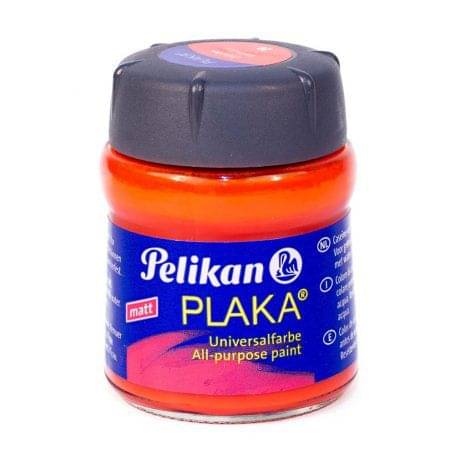     			PAINT PLAKA STD VERMILLION 50 ML