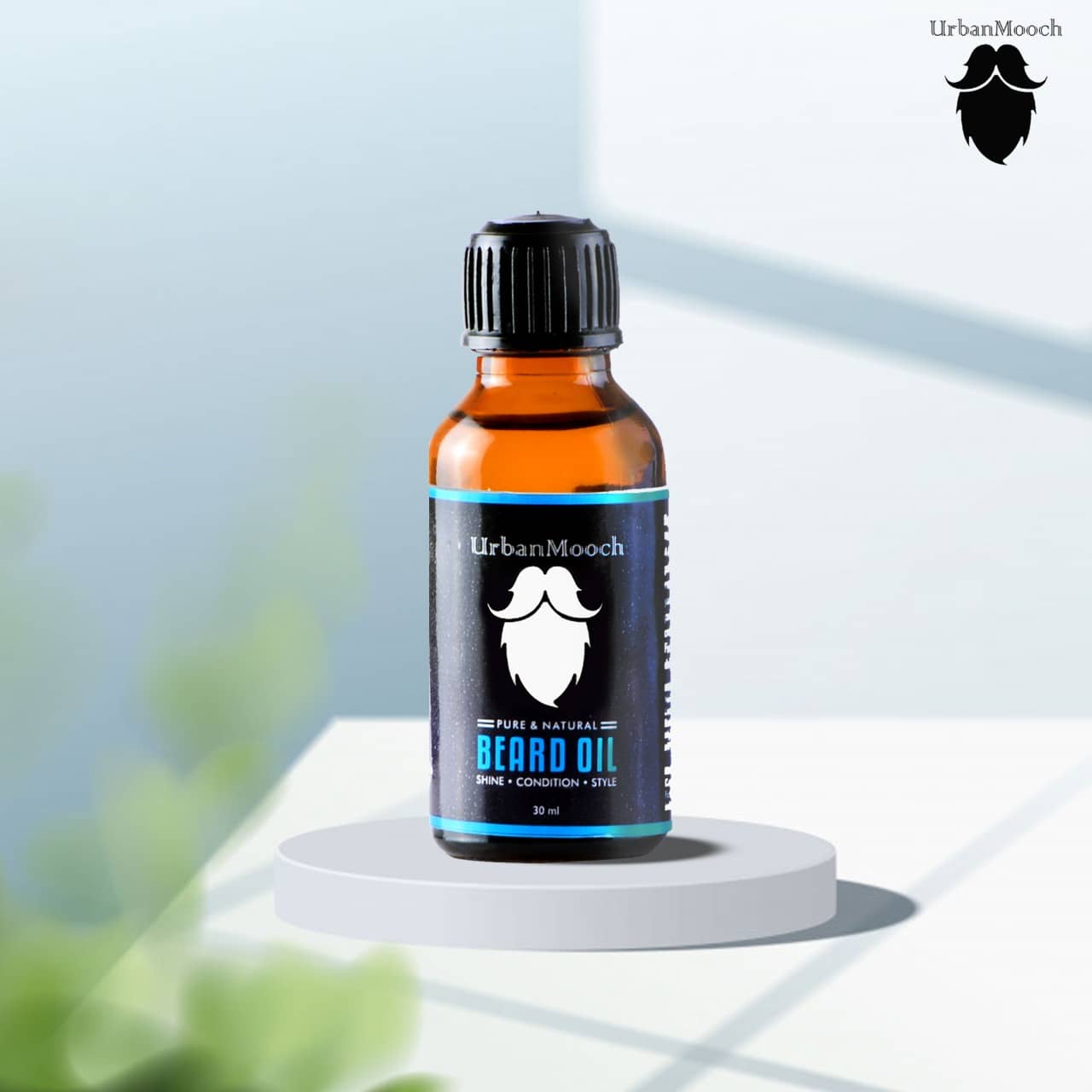 UrbanMooch Advanced Beard Oil For Growth 30 ml - Beard Care and Tools | Buy online on ZillyBuy