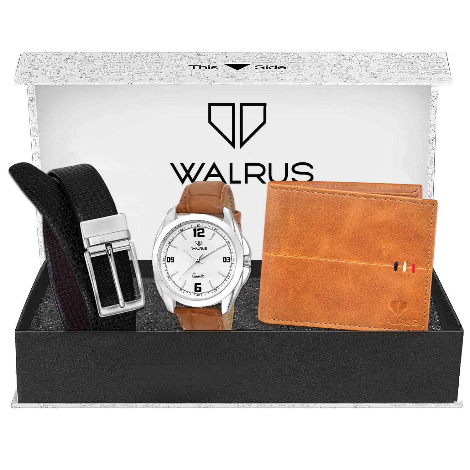     			Walrus WWWBC-COMBO4 Leather Analog Men's Watch