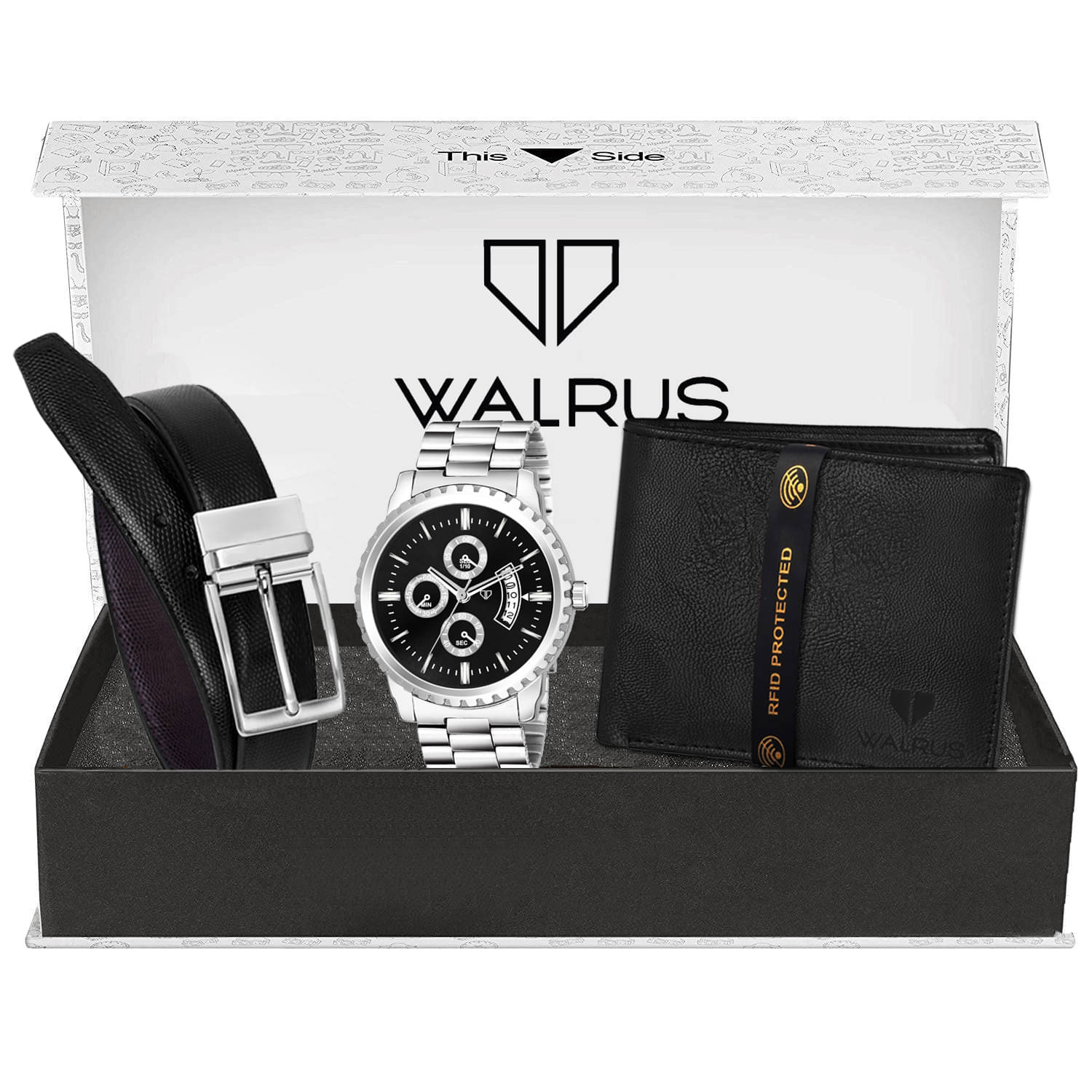     			Walrus WWWBC-COMBO49 Metal Analog Men's Watch