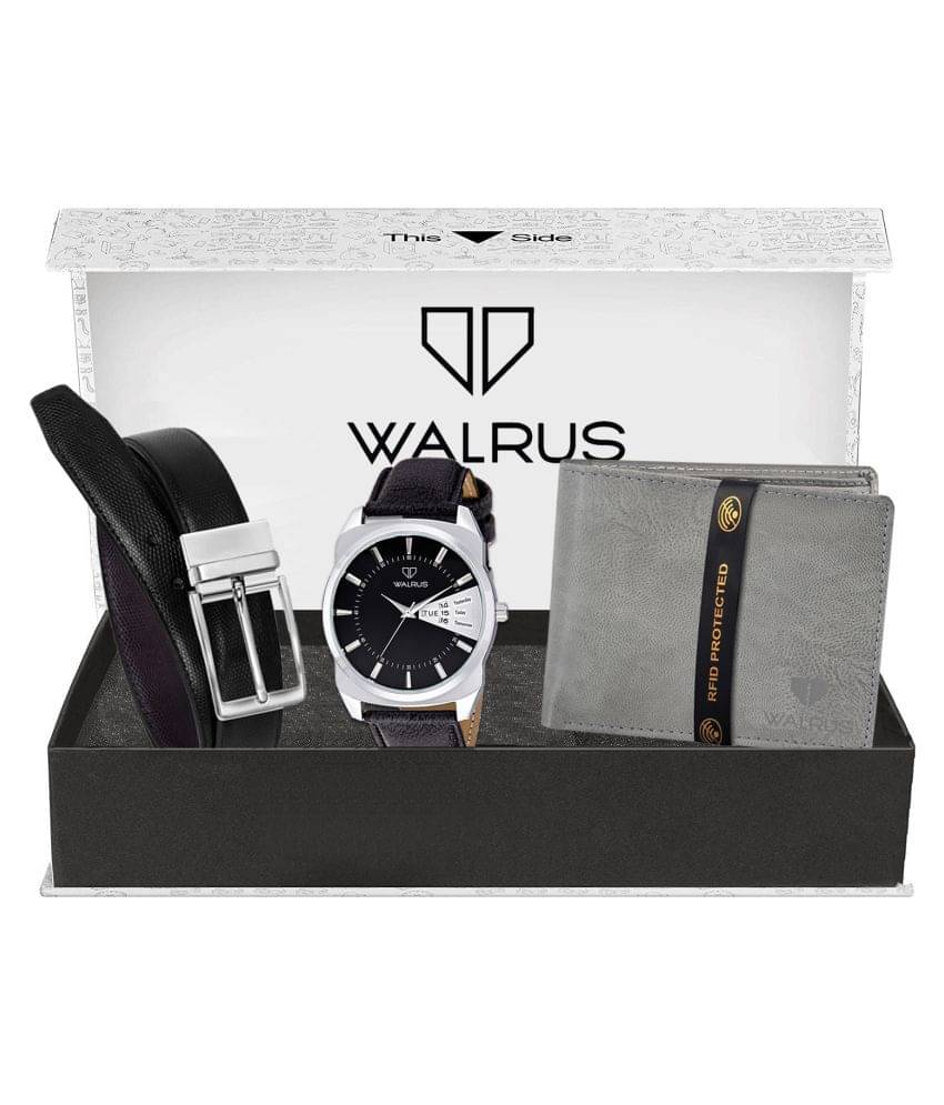     			Walrus WWWBC-COMBO6 Leather Analog Men's Watch