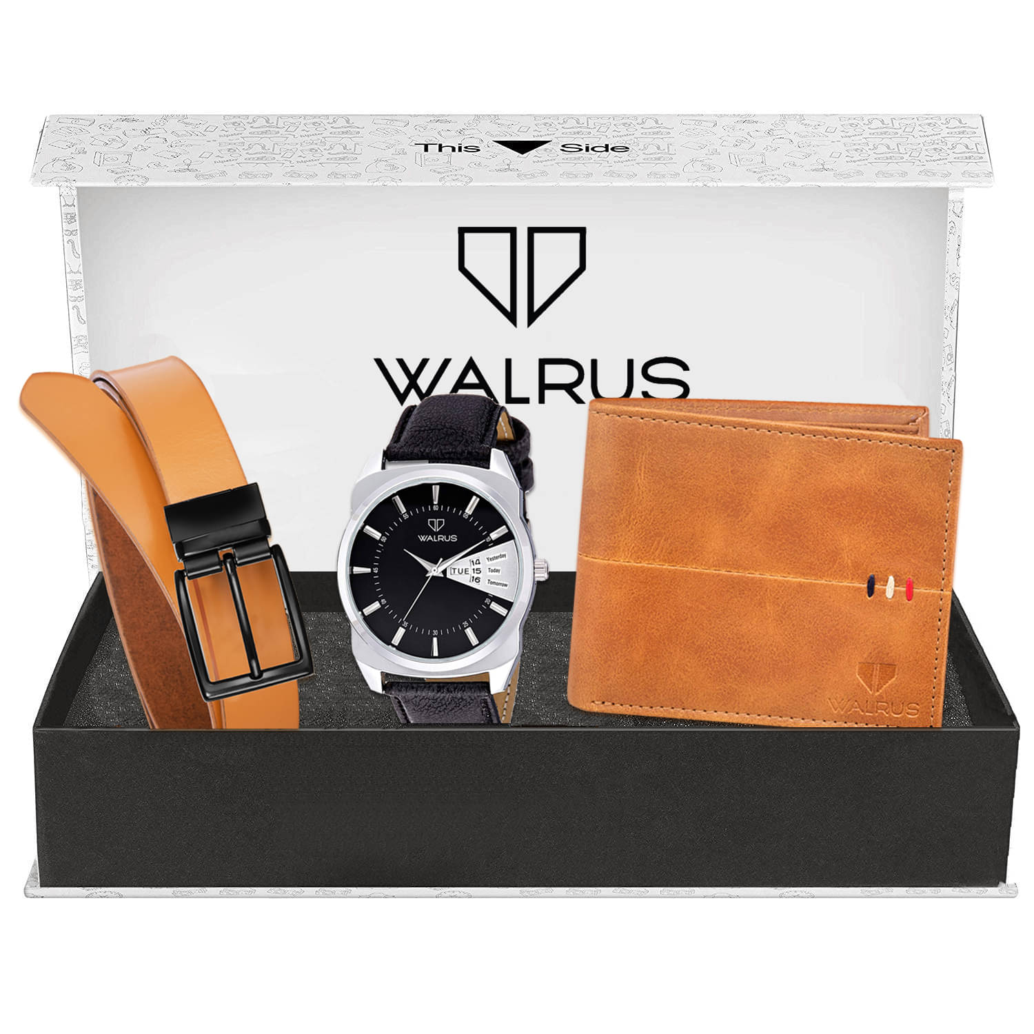     			Walrus WWWBC-COMBO7 Leather Analog Men's Watch
