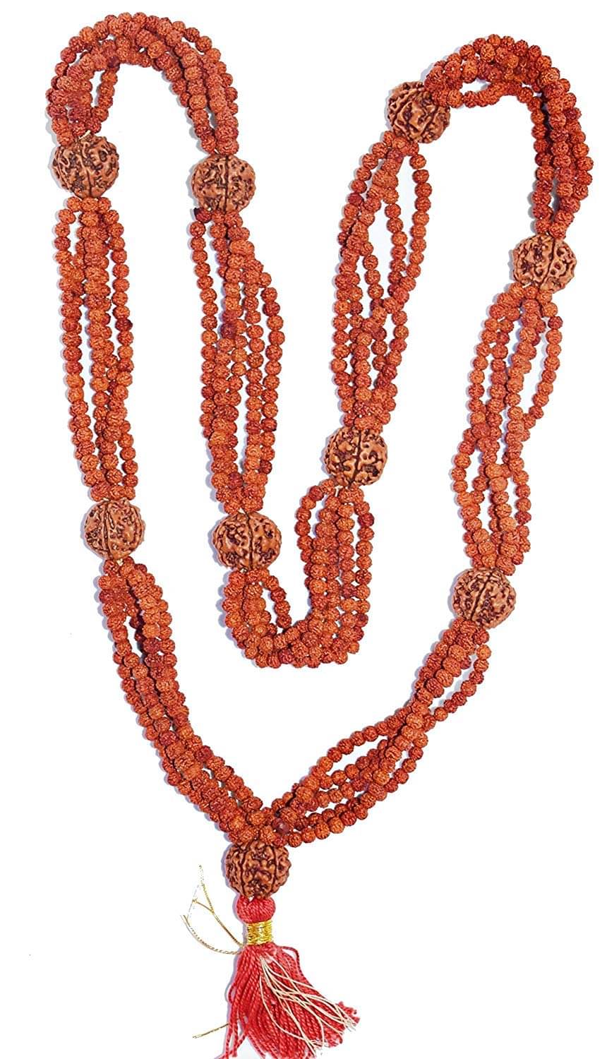 5 Face Rudraksha Mala, 5 Mukhi Mala Natural Rudraksha Bead Mala Rudraksha Designer Nityananda mala 100% Original 5 Face Rudraksha Mala, 5 Mukhi Mala Natural Rudraksha Bead Mala Rudraksha Designer Nityananda mala 100% Original