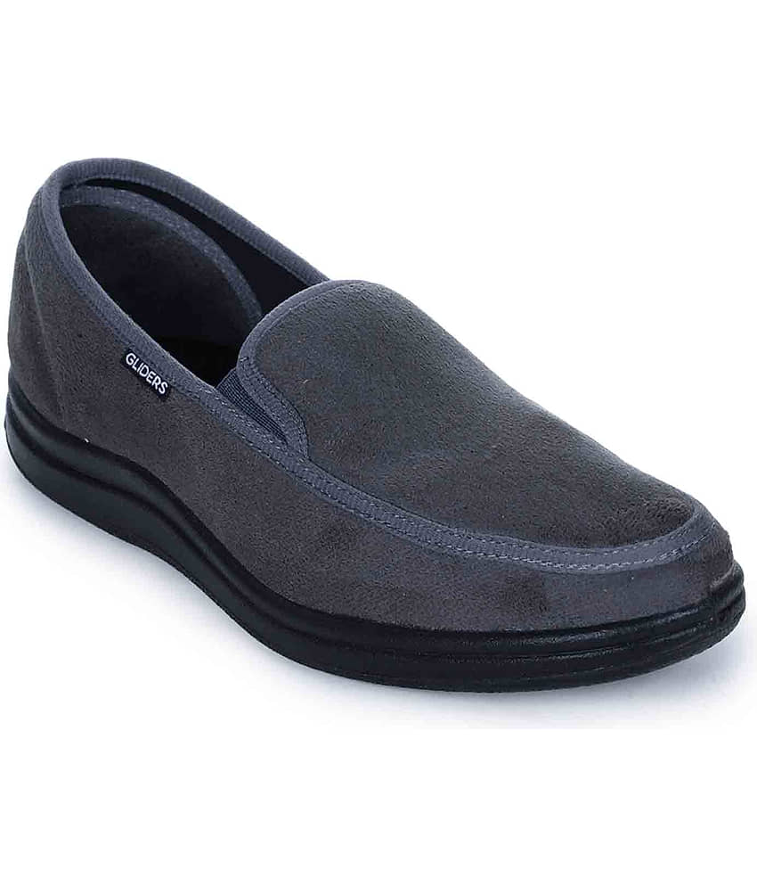 Liberty - Gray Men's Slip-on Shoes - Casual Shoes | Buy online on ZillyBuy