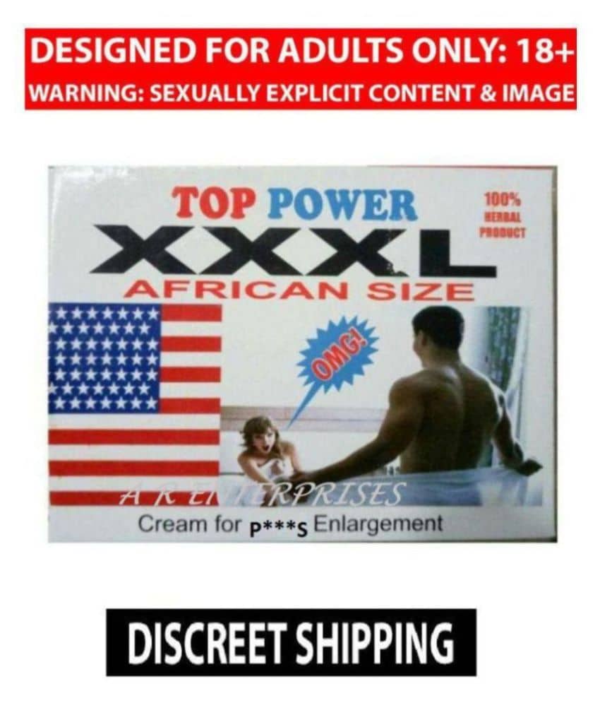 XXXL African Size Cream For Penis Enlargement