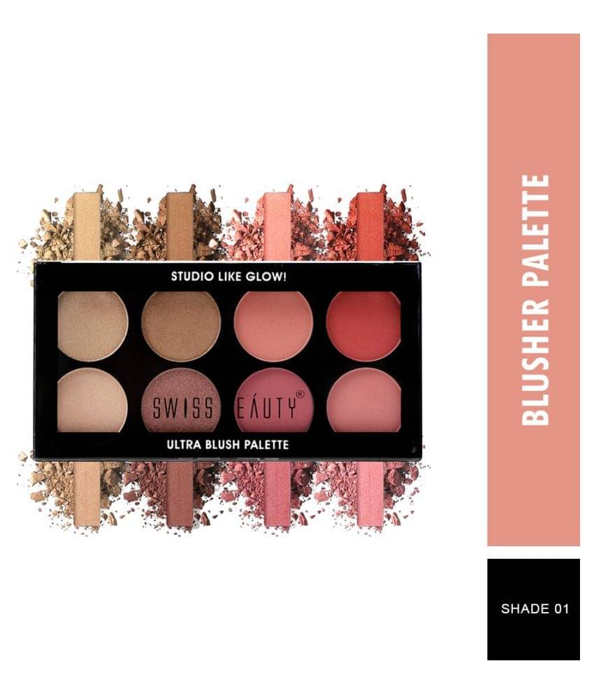     			Swiss Beauty Ultra Blush Palette (Shade-01), 16gm
