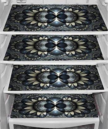     			Revexo Set of 4 PVC Multi Fridge Mats