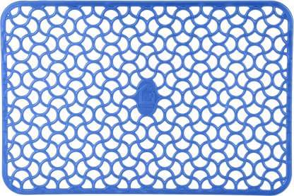     			Revexo Set of 6 PVC Blue Fridge Mats