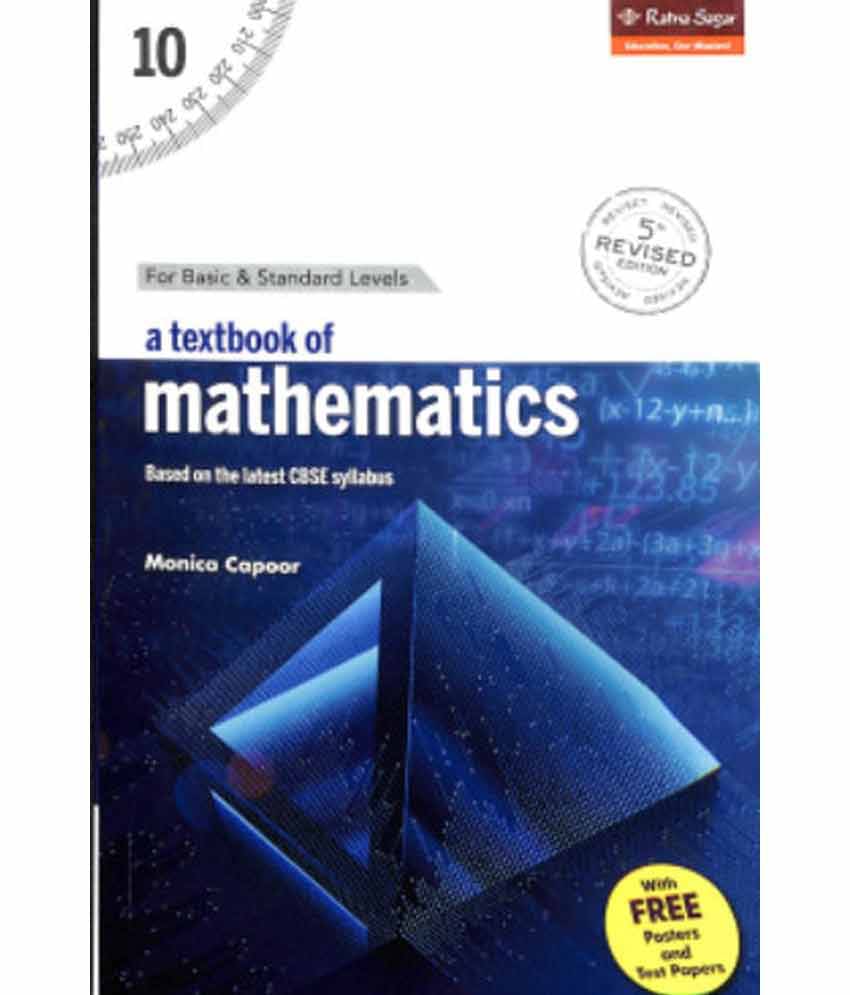     			A Textbook Of Mathematics 10