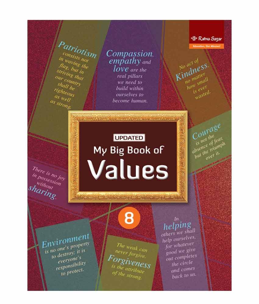     			My Big Book Of Values 8