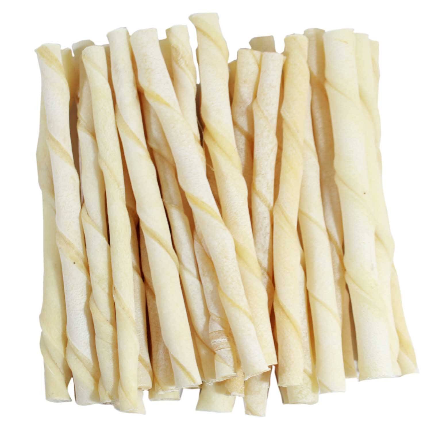     			The Oceans Twisted Dog Chew White Munchy BarkSticks (400g)
