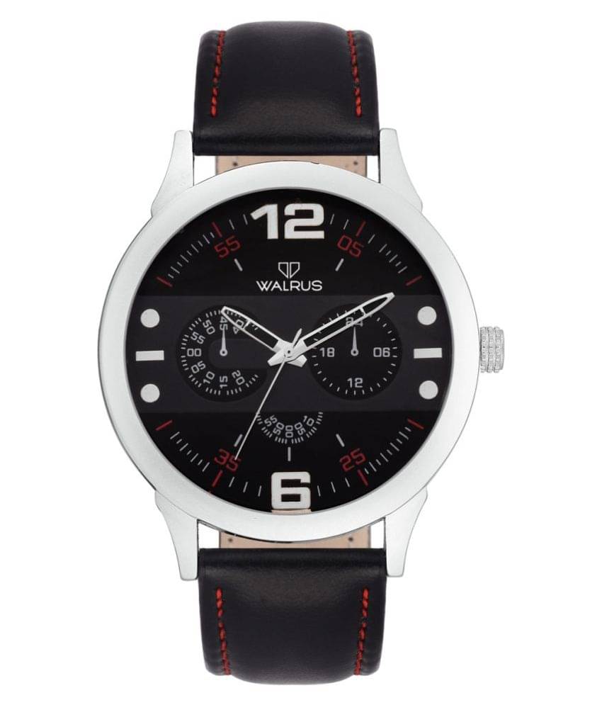     			Walrus MACHINO-III Leather Analog Men's Watch