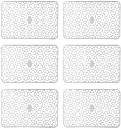 Revexo Set of 6 PVC Multi Fridge Mats Revexo Set of 6 PVC Multi Fridge Mats