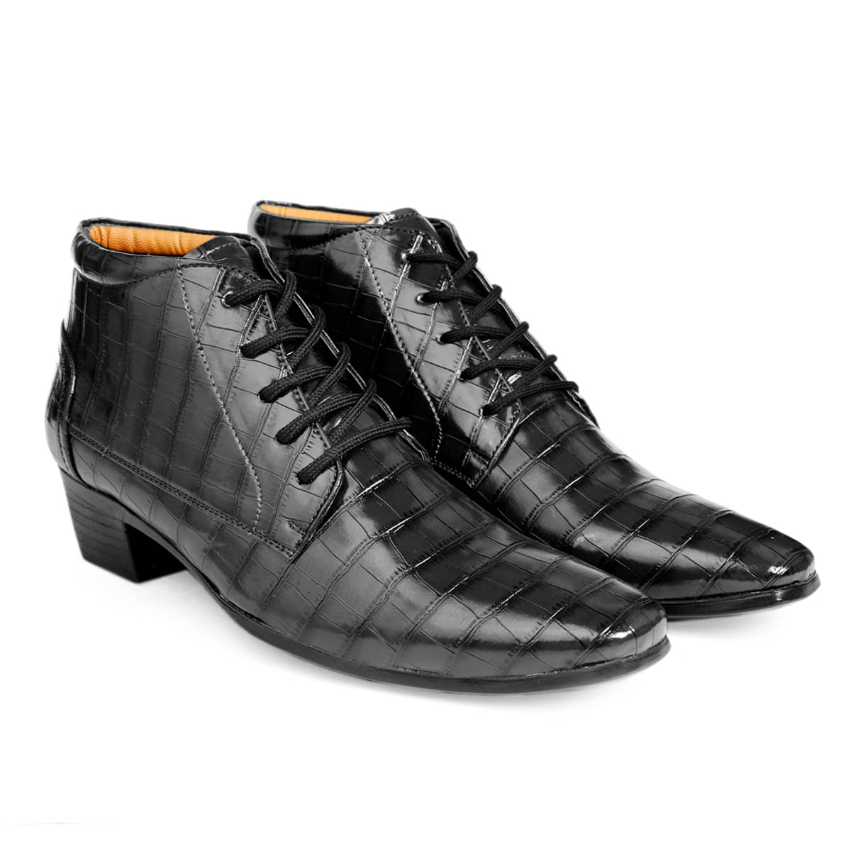    			YUVRATO BAXI Black Party Boot