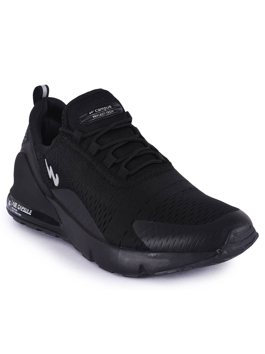 Campus DRAGON Black Men's Sports Running Shoes