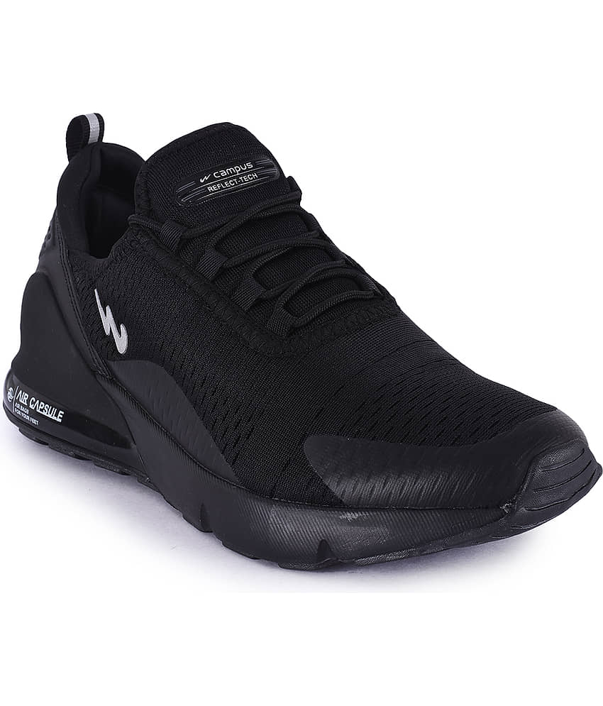 Campus DRAGON Black Men's Sports Running Shoes