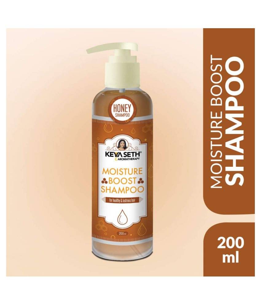 Keya Seth Aromatherapy Moisture Boost Shampoo 200 mL Pack of 3 Keya Seth Aromatherapy Moisture Boost Shampoo 200 mL Pack of 3
