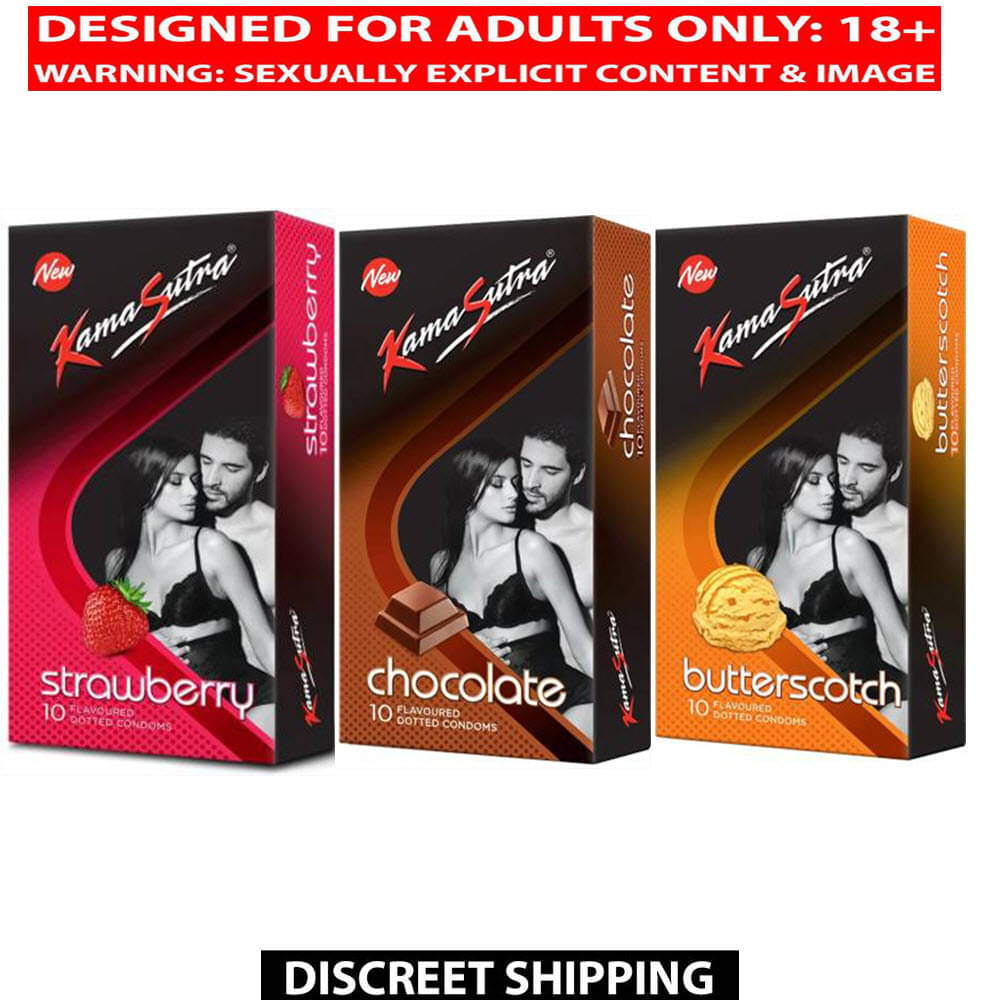 KamaSutra Strawberry Chocolate & Butterscotch (10 X 3) Monthly Combo KamaSutra Strawberry Chocolate & Butterscotch (10 X 3) Monthly Combo