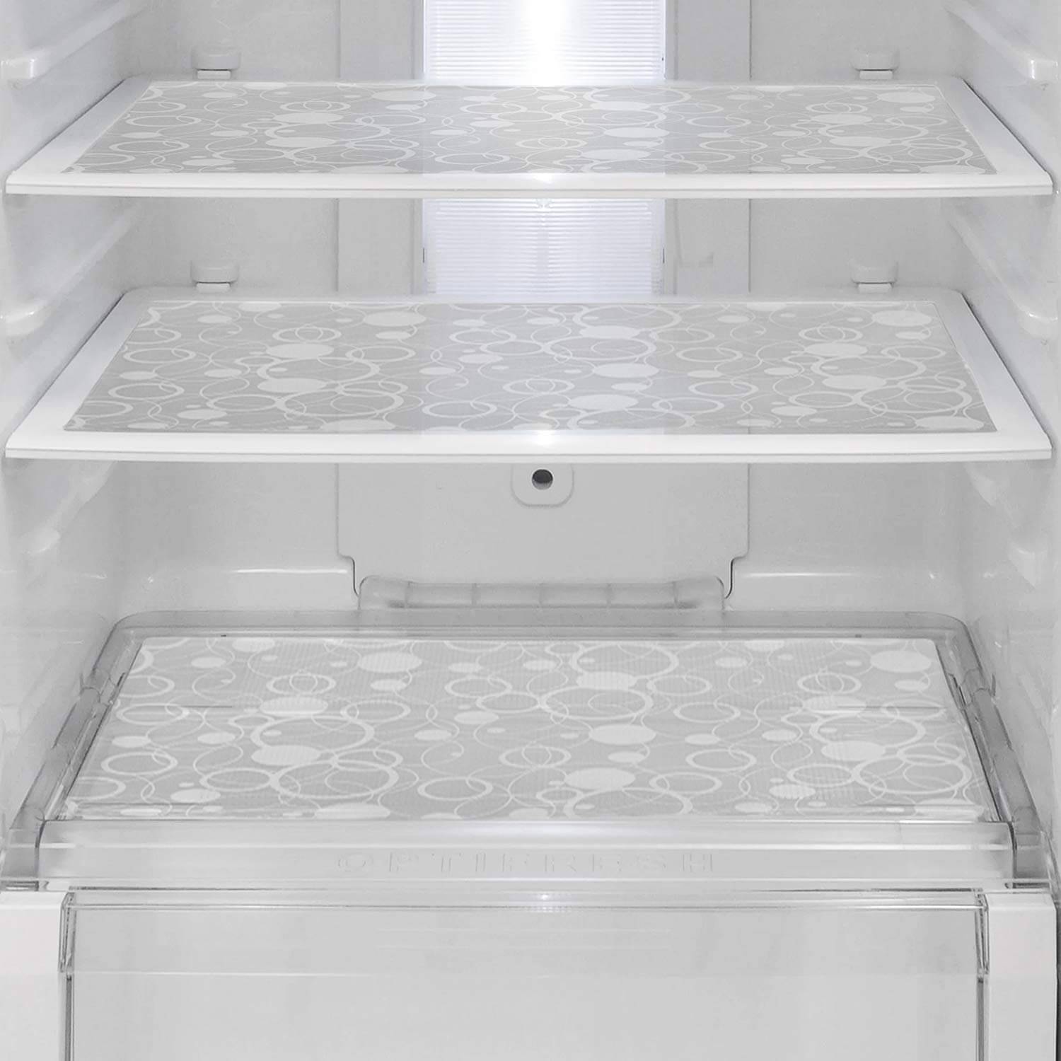 Revexo Set of 3 PVC White Fridge Mats Revexo Set of 3 PVC White Fridge Mats