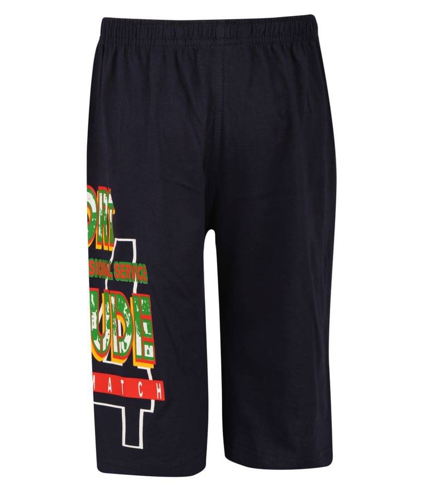     			Dongli Pack of 1 Cotton Three-Fourth For Boys ( Multi Color )