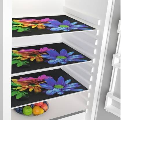 Revexo Set of 6 PVC Multi Fridge Mats Revexo Set of 6 PVC Multi Fridge Mats
