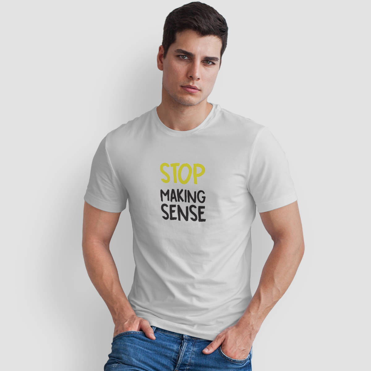 The Twenty Eight Pack of 1 Cotton Regular Fit Men's T-Shirt ( White )     			The Twenty Eight Pack of 1 Cotton Regular Fit Men's T-Shirt ( White )