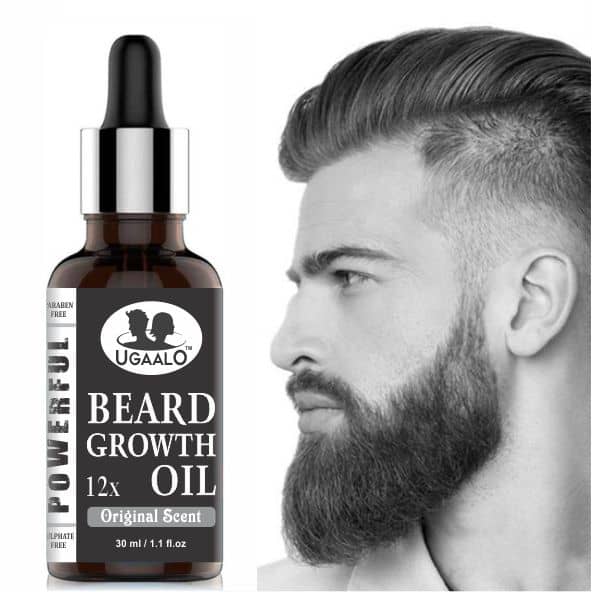 Ugaalo - 30mL Growth Increasing Beard Oil (Pack of 1) - Beard Care and Tools | Buy online on ZillyBuy
