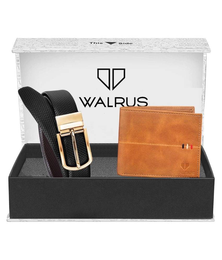     			Walrus Multi Leather Combo Belt