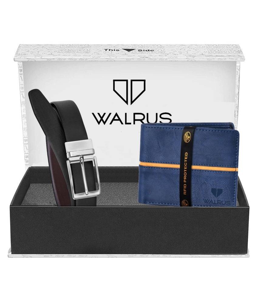     			Walrus Multi Leather Combo Belt