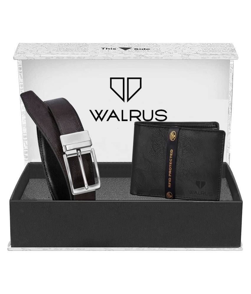     			Walrus Multi Leather Combo Belt