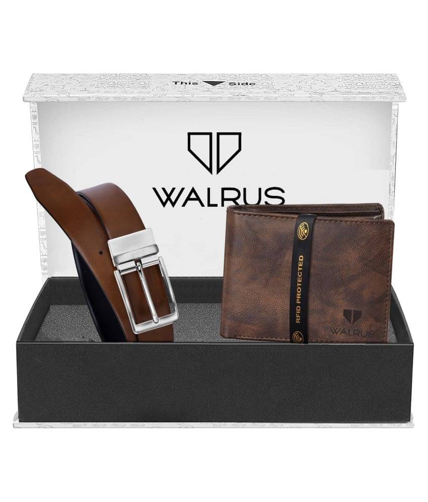     			Walrus Multi Leather Combo Belt