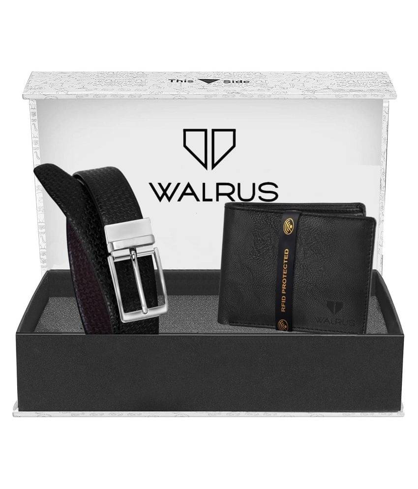     			Walrus Multi Leather Combo Belt