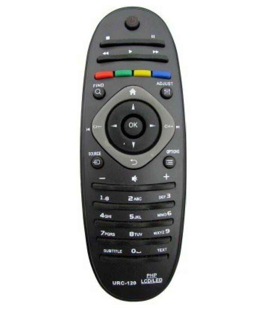 MILLIMAX URC-120 TV Remote Compatible with Philips Lcd/LED Remote control MILLIMAX URC-120 TV Remote Compatible with Philips Lcd/LED Remote control