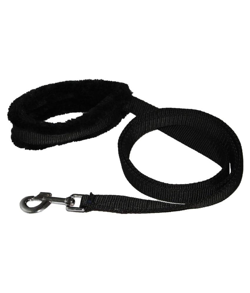 Petshop7 Petshop7 Premium Quality Nylon 1.25 inch Fur Dog Leash - Length 52inch- Dog Leash (Large, Black) Petshop7 Petshop7 Premium Quality Nylon 1.25 inch Fur Dog Leash - Length 52inch- Dog Leash (Large, Black)