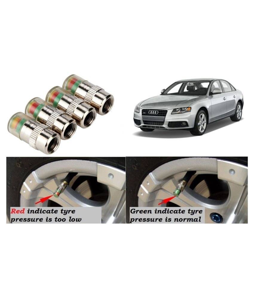     			Auto Kite Tyre Valve Caps Audi Set of 4