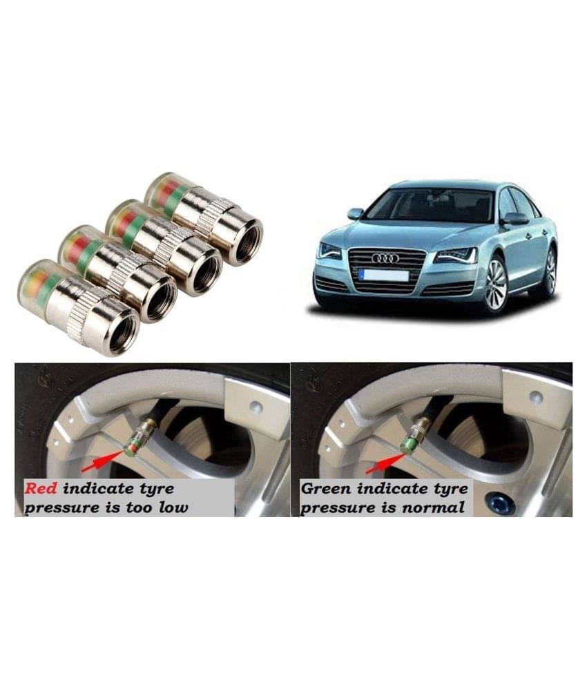     			Auto Kite Tyre Valve Caps Audi Set of 4