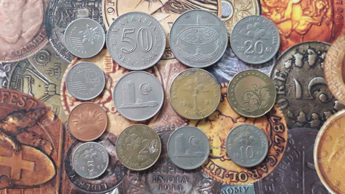     			MALAYSIA - 13 X ALL DIFFERENT Coins Set - inc. Rare / SCARCE Ones - CIRCULATED Condition - Foreign World Coin - Vintage Collectible