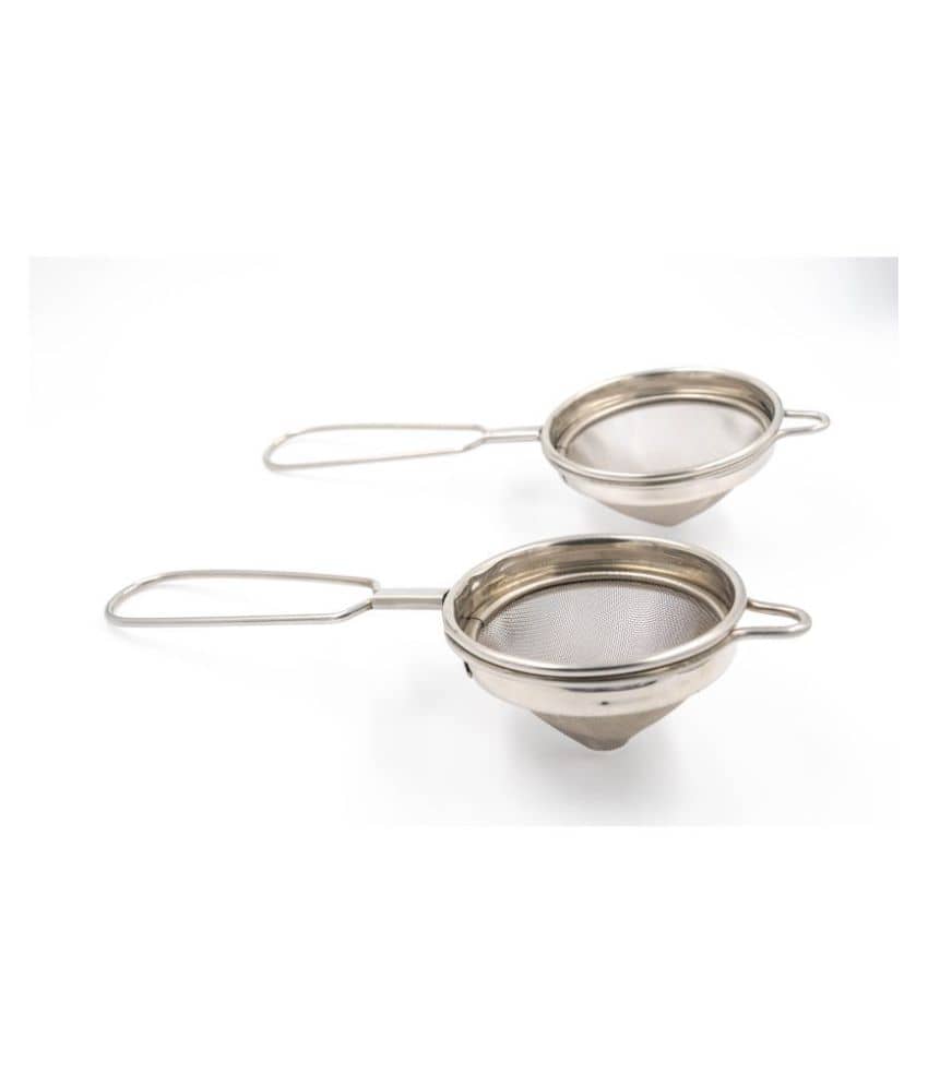 i WARE Steel 2 Pcs Tea Strainer