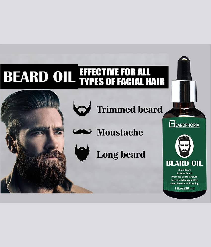 BEARDPHORIA BUCKSHOT Beard Oil FASTGROWTH 30 ml - Beard Care and Tools | Buy online on ZillyBuy