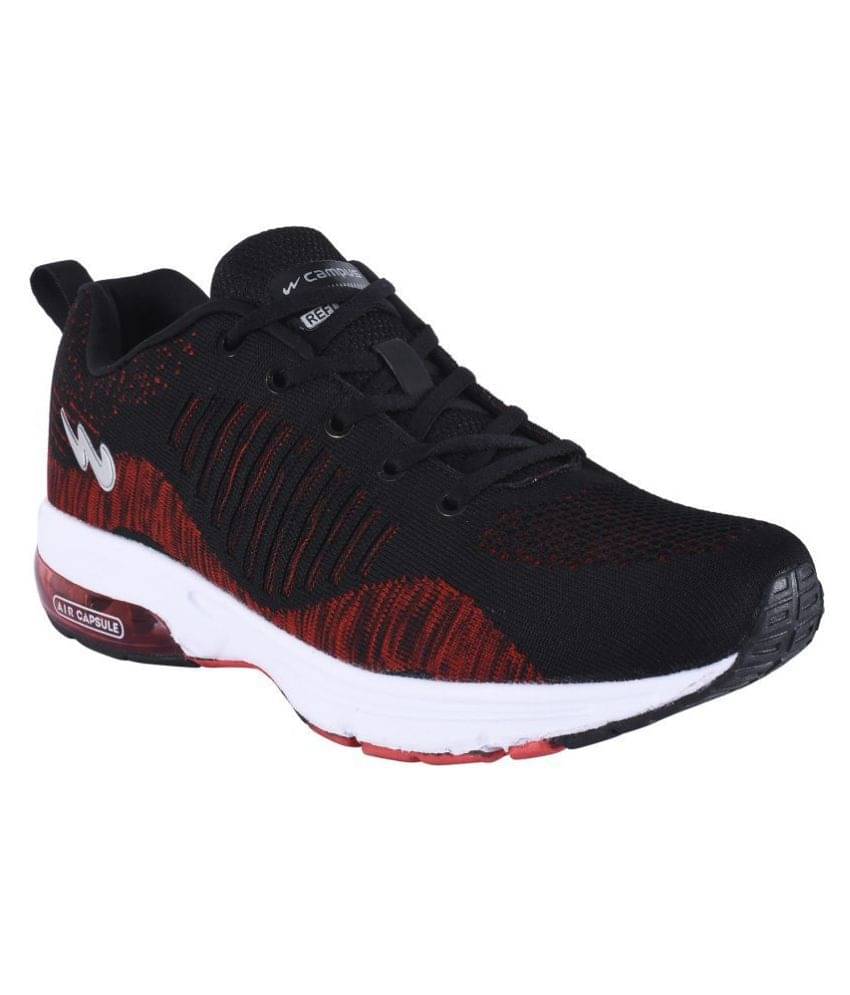 Campus STONIC Black Men's Sports Running Shoes Campus STONIC Black Men's Sports Running Shoes