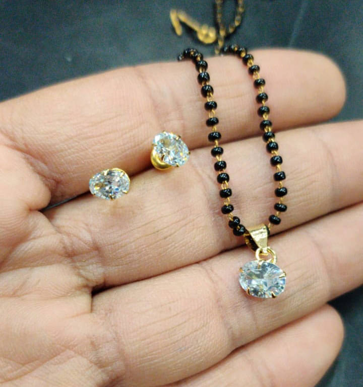 adies Beautiful Alloy Beaded Mangalsutra adies Beautiful Alloy Beaded Mangalsutra