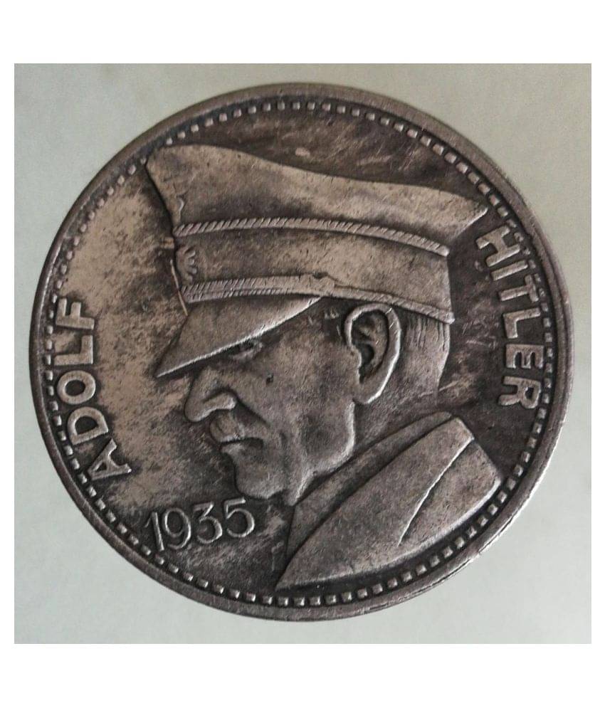     			1935 ADOLF HTLER 5 RM COIN