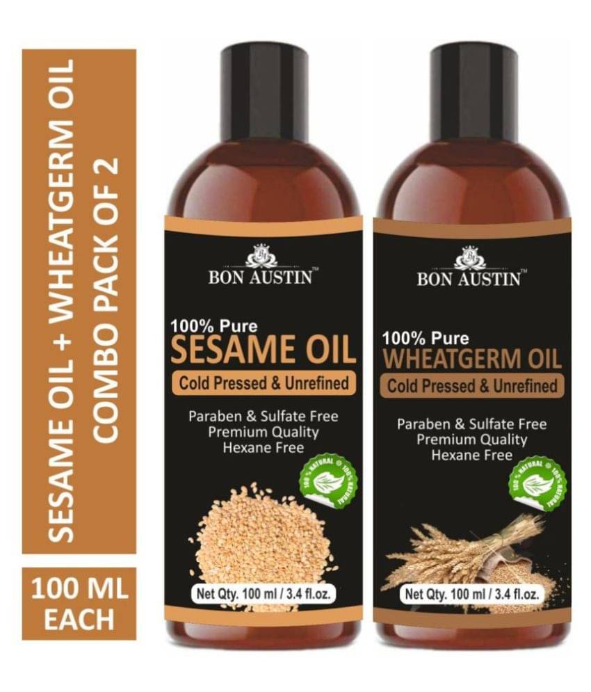     			Bon Austin Premium Sesame Oil & Wheatgerm oil 100 mL Pack of 2