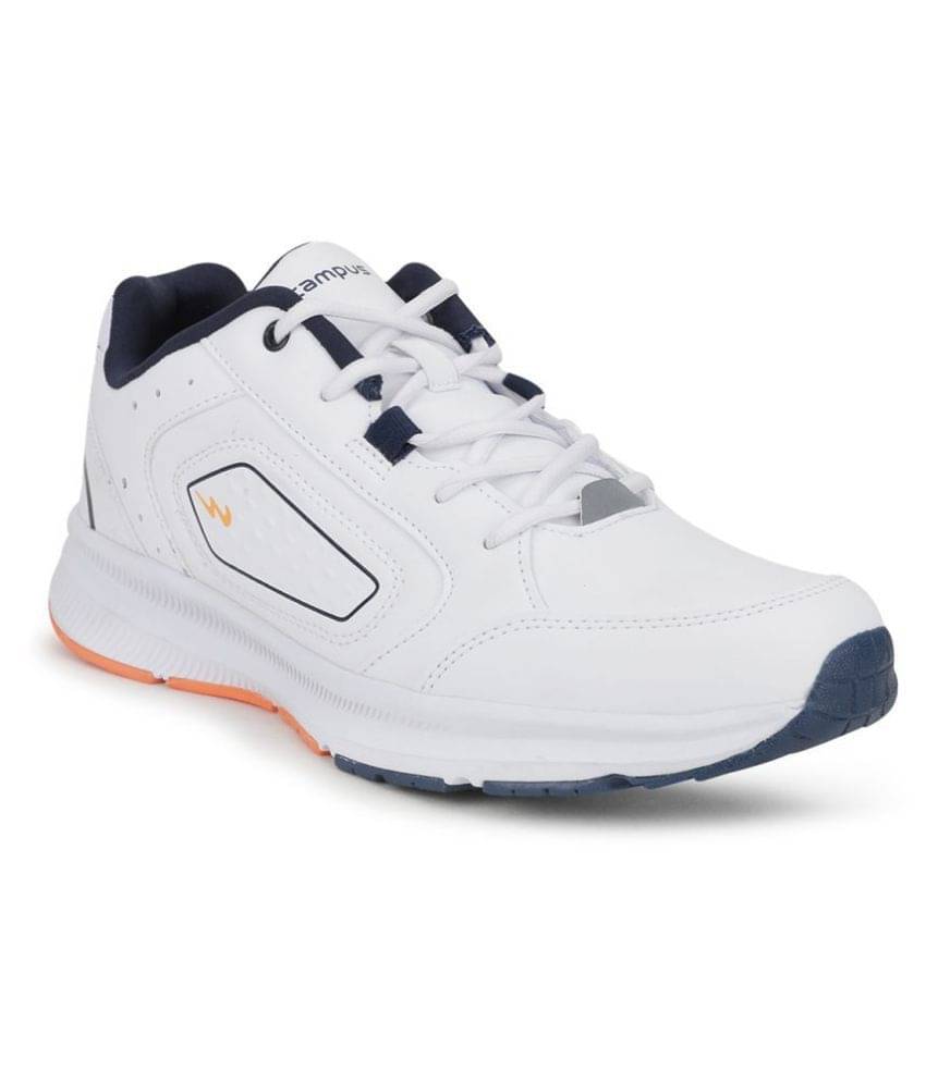 Campus TROPHY White Men's Sports Running Shoes Campus TROPHY White Men's Sports Running Shoes