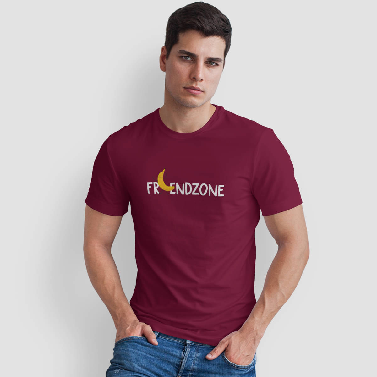The Twenty Eight Pack of 1 Cotton Regular Fit Men's T-Shirt ( Maroon ) The Twenty Eight Pack of 1 Cotton Regular Fit Men's T-Shirt ( Maroon )